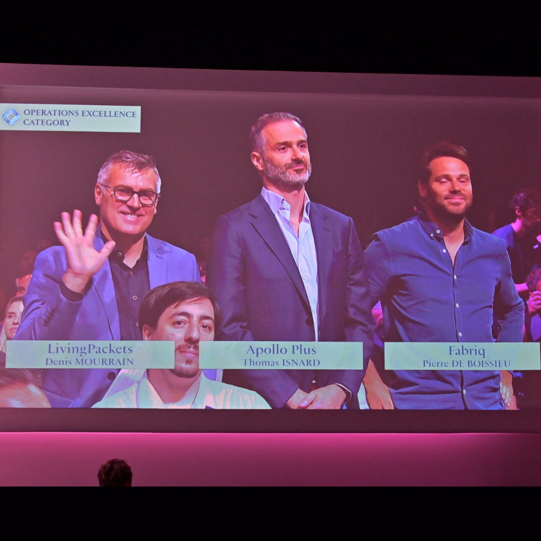 LivingPackets's tweet photo. A look back in images 📸✨
🎓 We joined the 9th promotion of the @LVMH group's La Maison des Startups acceleration program, located at Station F, Paris.
And the best is yet to come 🤞
#TechPartInOurFuture #LVMHInnovationAward #VivaTech #Award #Startup #Deeptech https://t.co/7lvqckg6Xo