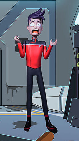 TheTrekCentral's tweet photo. 🔥EXO-6 LOWER DECKS FIGURES!

That's not a 3D animation of Boimler, that's @EXO-6's NEW #StarTrekLowerDecks figure! It's a pity that strikes prevent cast members from appearing at SDCC this year because we can only imagine the screams of delight...

📸Nanjin Tam
#StarTrek https://t.co/BGRZ9Z0tSU
