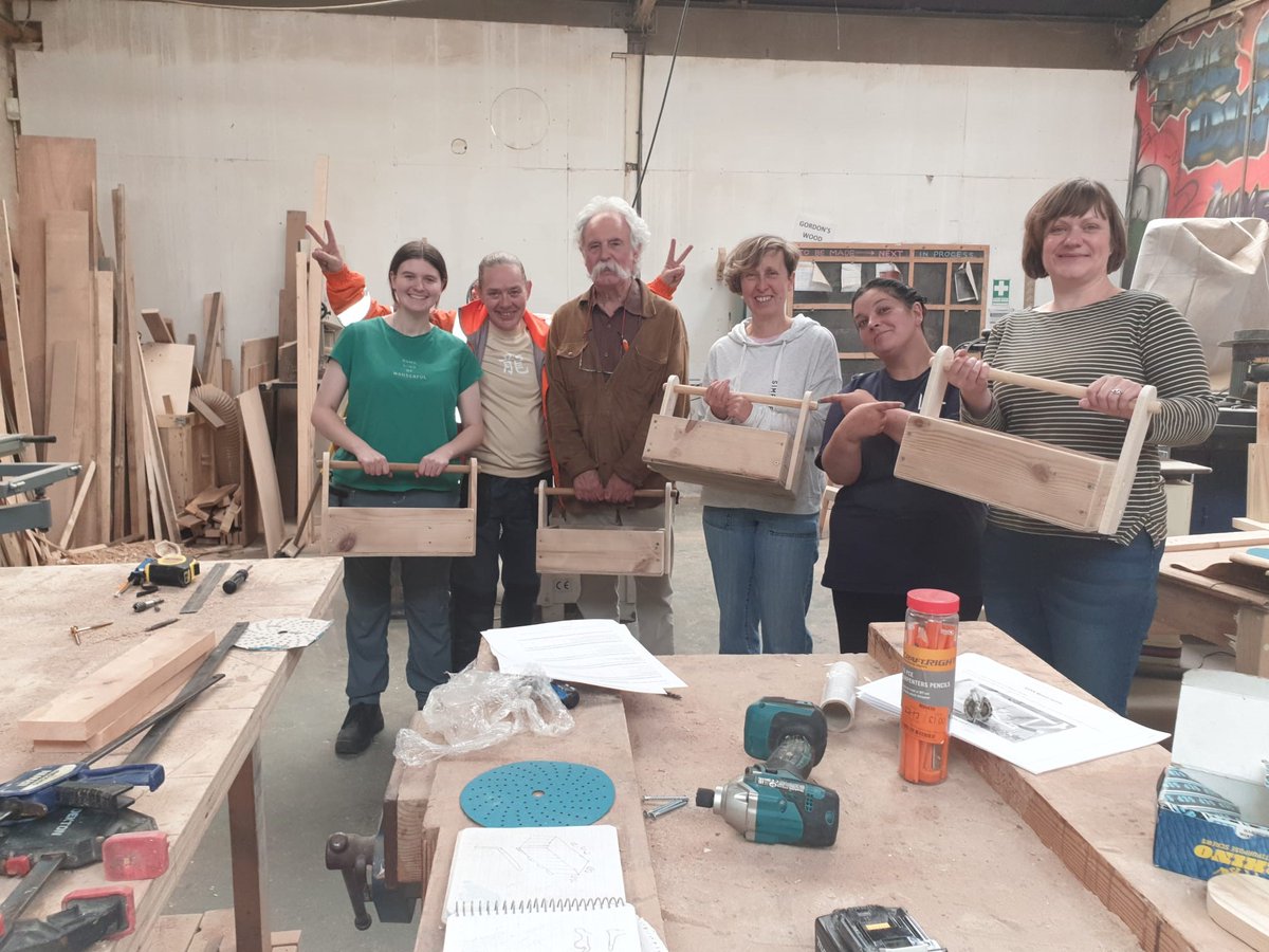 WoodSaints's tweet photo. What a lovely group we had on Saturday join us for our basic woodworking class!
They all did amazing using tools they had never used before and were pros by the end of it 💪
click the link below to book our next class for £29.99
https://t.co/fjXEQquCva...
 #asan  #Wolverhampton https://t.co/R60pdeFSL8