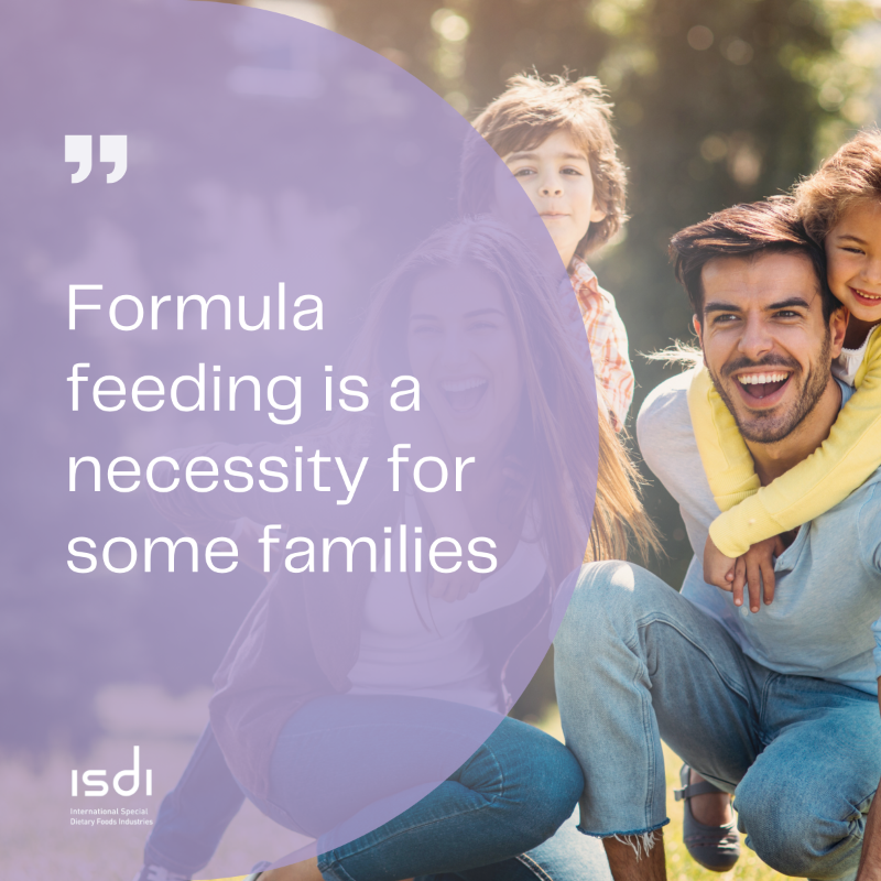 ISDI_org's tweet photo. In situations in which infants and young children are not or cannot be breastfed, infant formula is life-saving and life-sustaining.

It is important that families in these situations have adequate information about infant formula products.

Read more 👇