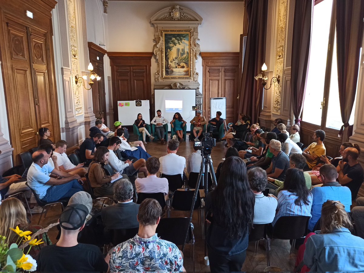"Climate: From Kyoto Protocol to today’s Carbon Markets" with Guillaume Leti, <a href="/Carbonable_io/">Carbonable.io 🌱🌐</a>, Marcus Aurelius, <a href="/KlimaDAO/">Klima Protocol</a>, Alejandra Verde Medina, ASES, Aureline Grange, <a href="/OpenForest_/">Open Forest Protocol (OFP)</a> and 
Raphaël Bloch, <a href="/TheBigWhale_/">The Big Whale 🐳</a> 
#IBC2023