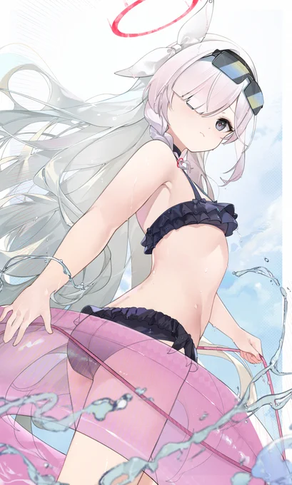 水着プラナ!  #ブルアカ