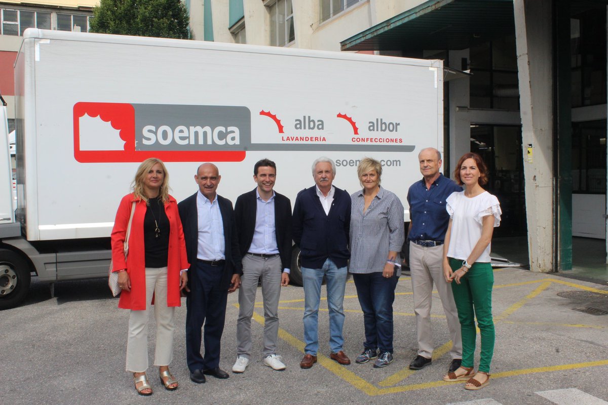 Visitamos la lavandería de <a href="/asociacionamica/">Asociación Amica</a> en #Camargo.

Una entidad que realiza una enorme labor de inclusión y genera empleo estable y de calidad para personas con discapacidad. Ese es el camino que debemos seguir para hacer un país mejor a partir de #23J con <a href="/sanchezcastejon/">Pedro Sánchez</a>.