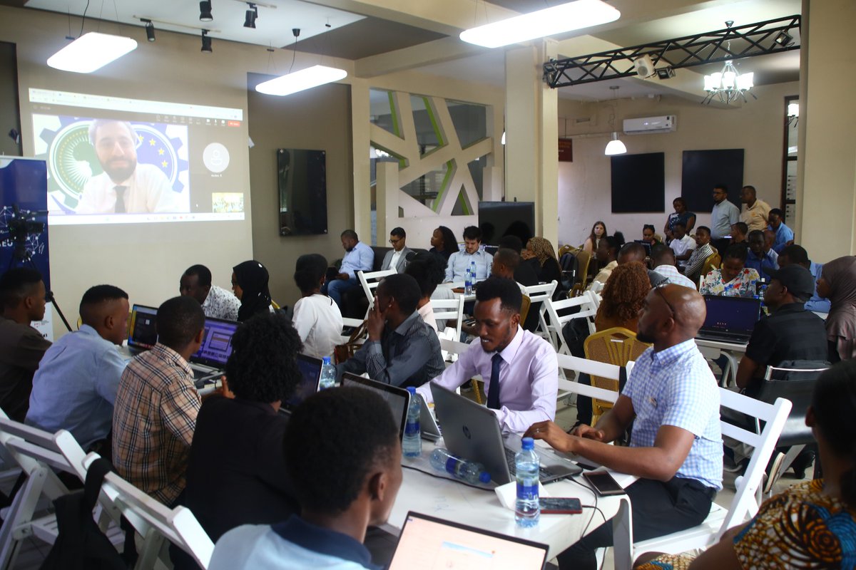 01Narry's tweet photo. DAY 3: Pitch Day
Today is the final day of the @africoneu boot camp in Tanzania and the Teams are ready to pitch their ideas. 
Check out #AfriConEU to follow up on their presentation. https://t.co/unf7jB5fqh