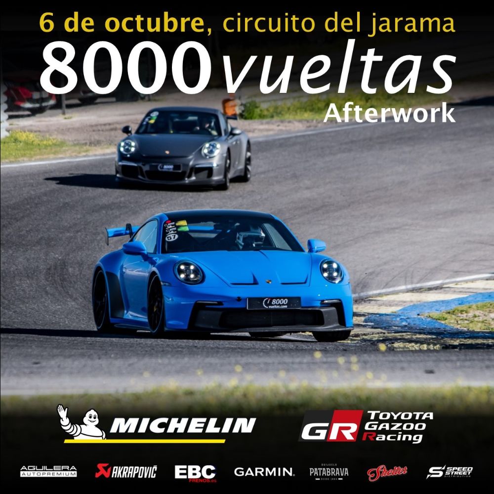 ¡Abrimos inscripciones para nuestro próximo Afterwork en el Jarama el viernes 6 de octubre! 📆 - mailchi.mp/8000vueltas/ja…

¡No te quedes sin tu plaza!