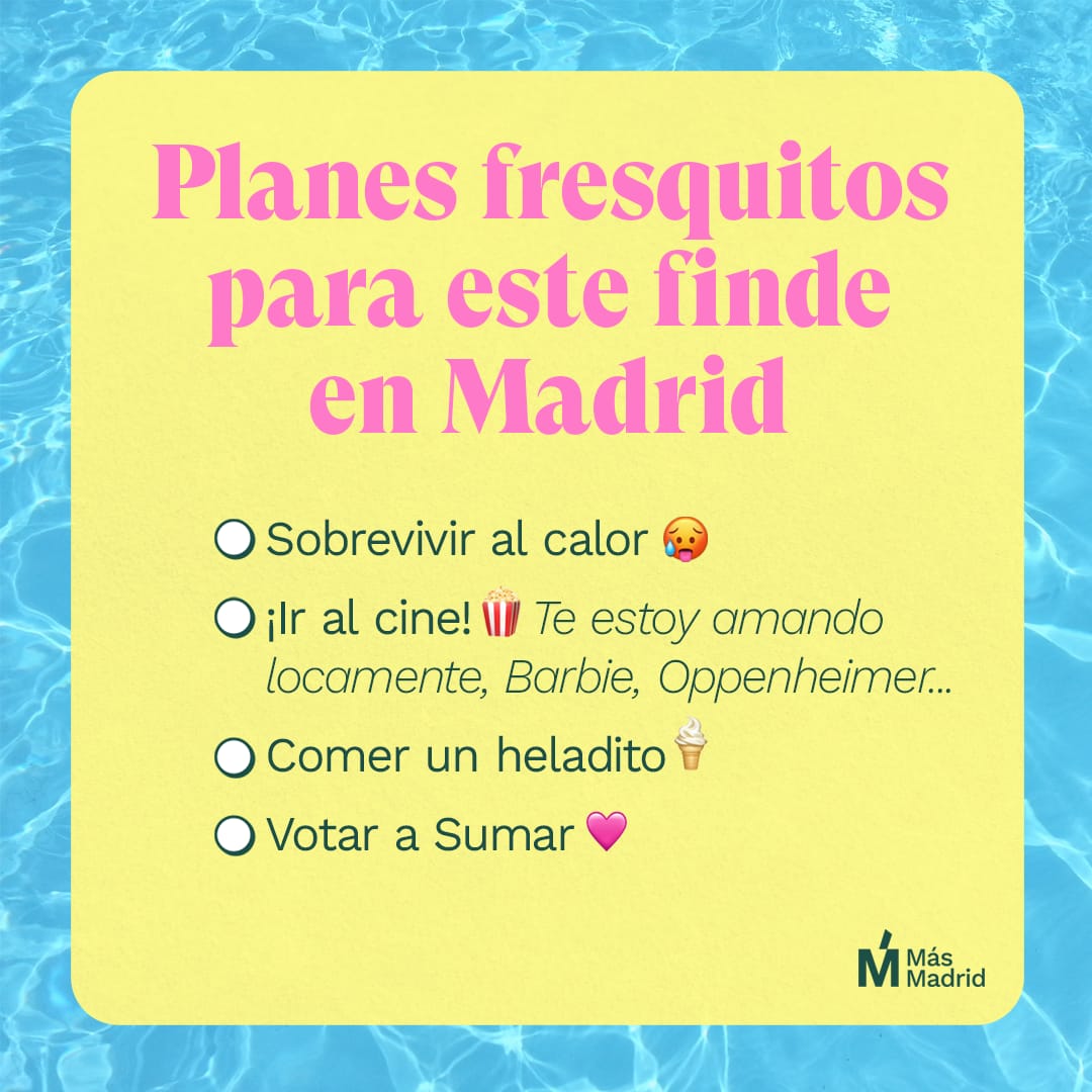 masmadridpinto's tweet photo. Os proponemos algunos planes para el fin de semana! https://t.co/Pwj0jD6Bbj