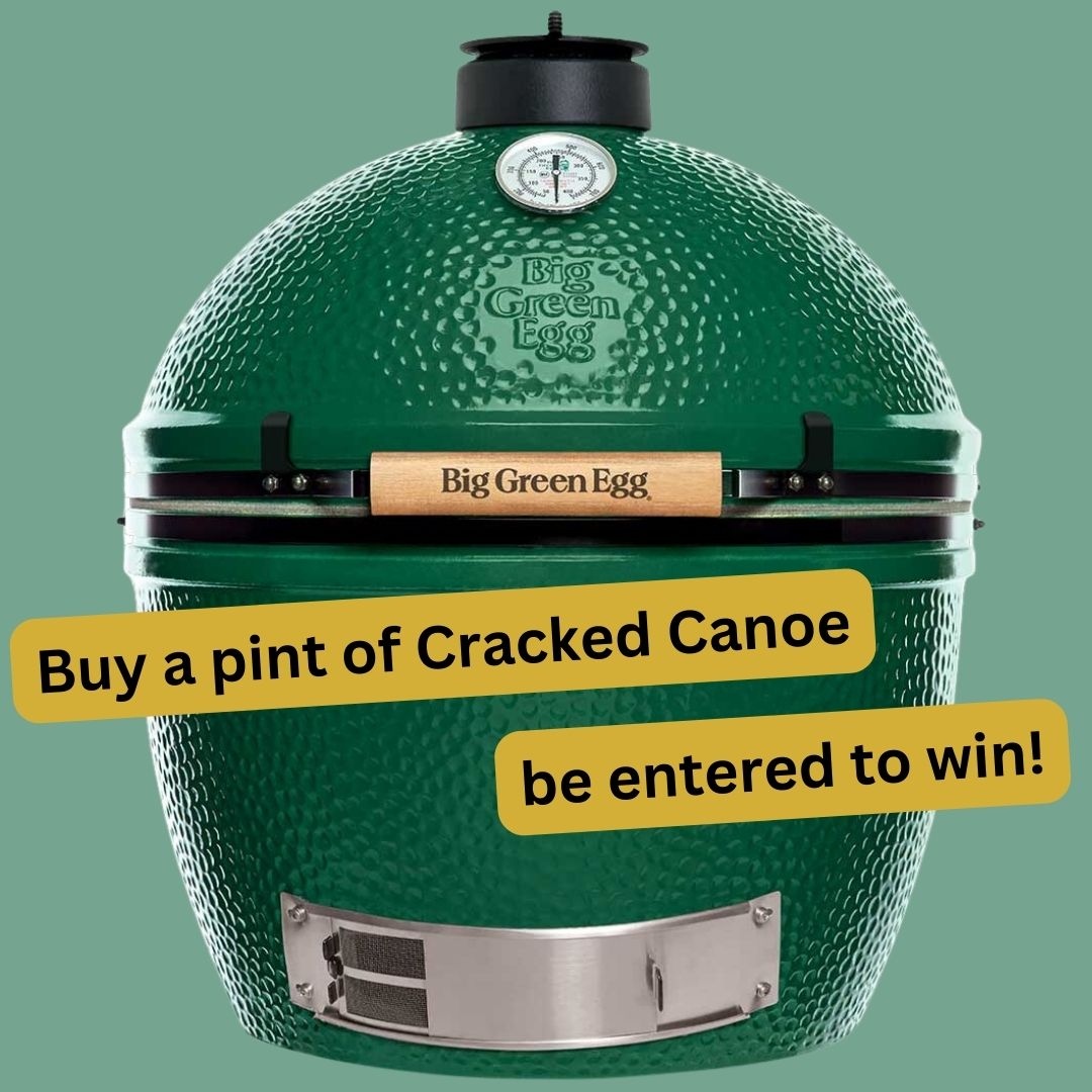 Who doesn't love a cold pint on the patio? Get yourself a pint of Cracked Canoe and sweeten the deal even more with a chance to win a Big Green Egg grill!

Ask your server for details.

#eatlocal #drinklocal #supportlocal #kwawesome #patio #crackedcanoe #moosehead #yourlocalpub