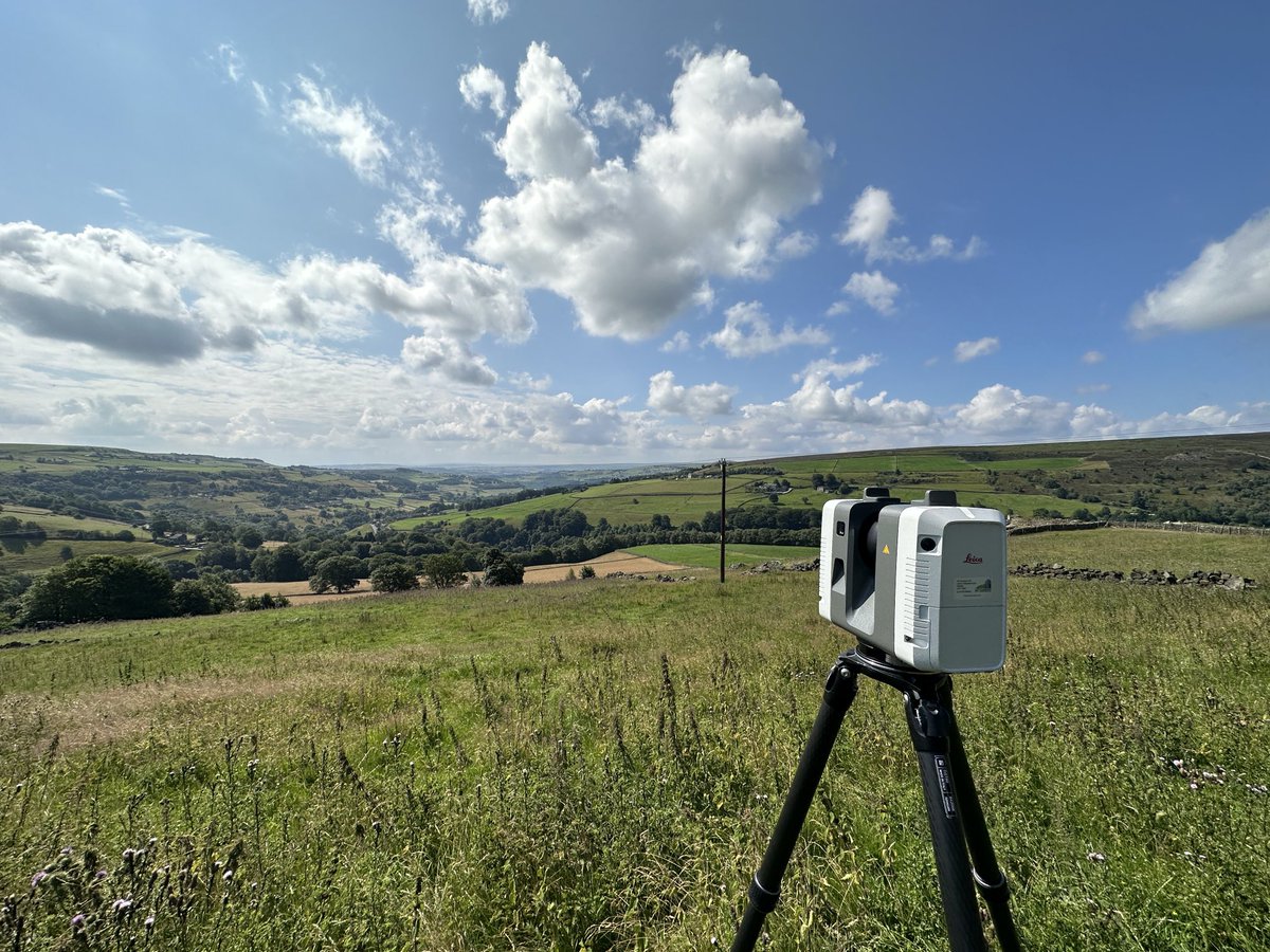 There are worse places to be surveying on a day like today!