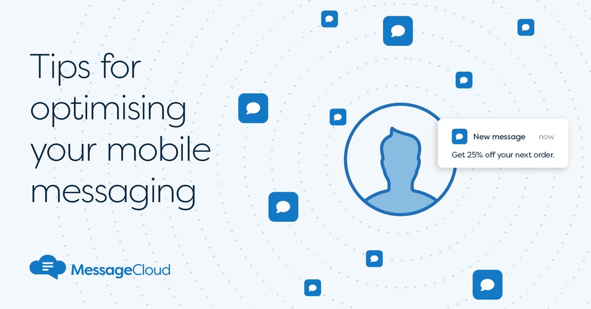 MyMessageCloud's tweet photo. Mobile Messaging Optimisation Tips #11 Make sure your text message marketing always offers something to the customer. Repetitive messages with nothing to offer will likely cause people to unsubscribe from your mailing list, so make sure every message has purpose and value. https://t.co/mENhzbcajL