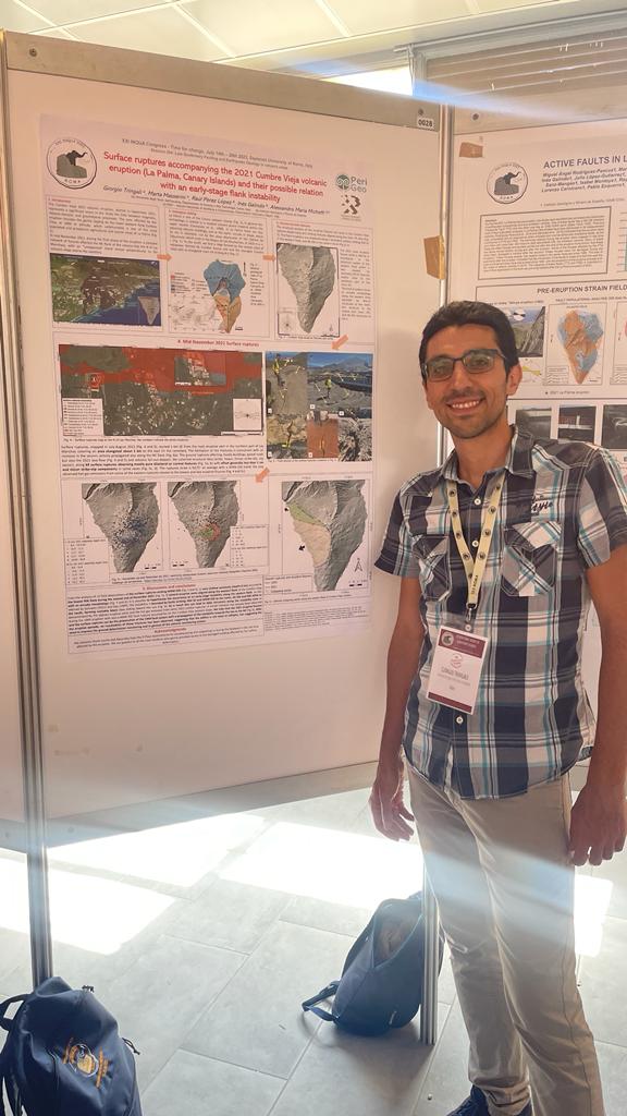 GiorgioTringa's tweet photo. A great #INQUARoma2023, discussing about science et al. with many, presenting part of my work on #Etna (Sicily) and #CumbreVieja (Canary Islands) volcanoes, and also being a co-convener for the first time.
A big thanks to @alemariamichett @GingerFault @FranzLivio https://t.co/PCexALLxEx