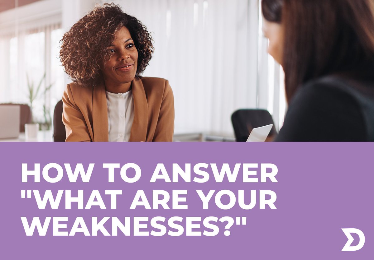 When asked about weaknesses in an interview, be honest and highlight a genuine area for improvement and discuss the steps taken to address it.

Remember to emphasise learning from experiences and how they have contributed to personal growth. 💯