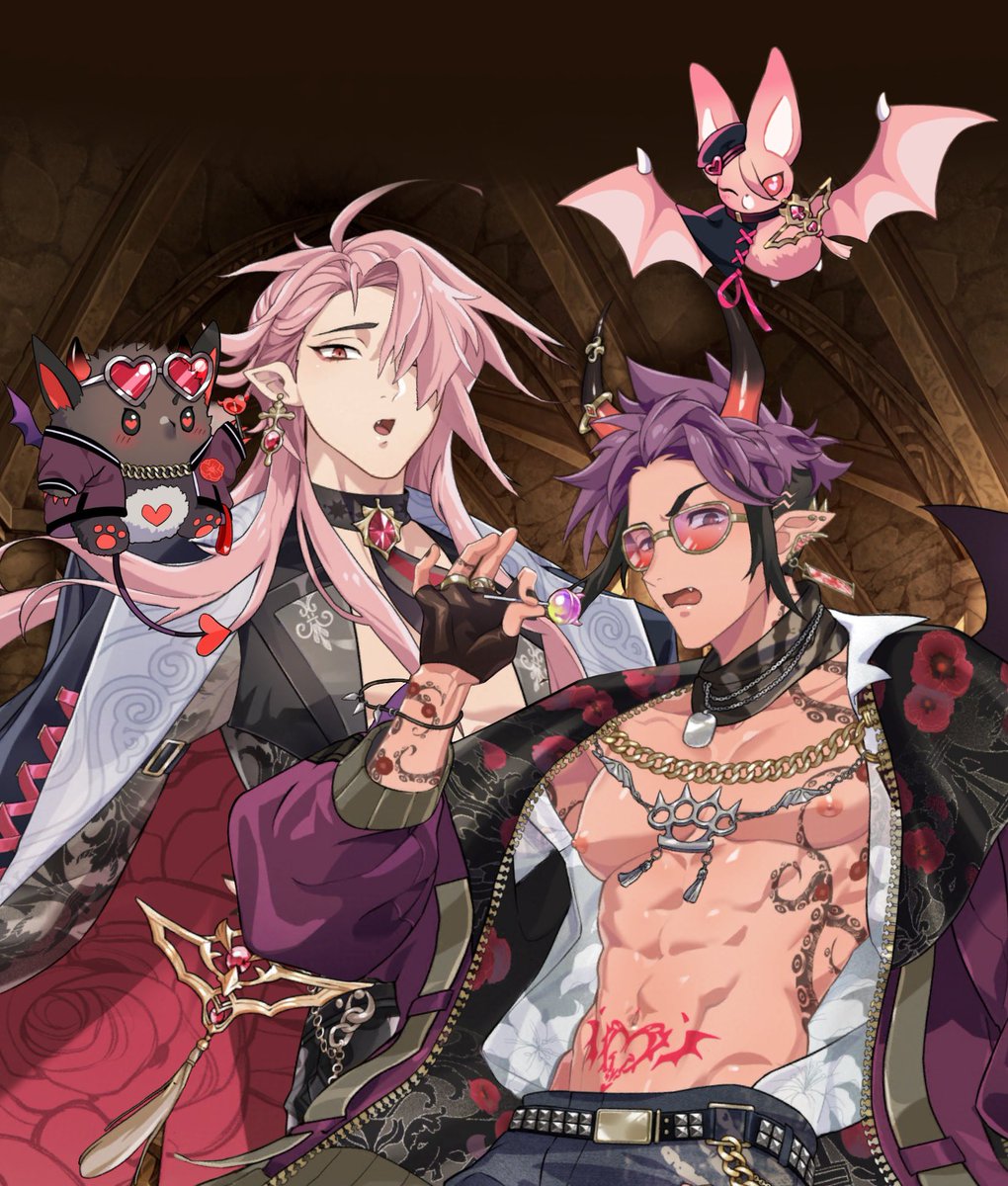 we love our lovely shapeshifting familiars~ 🥺🫶 love how they