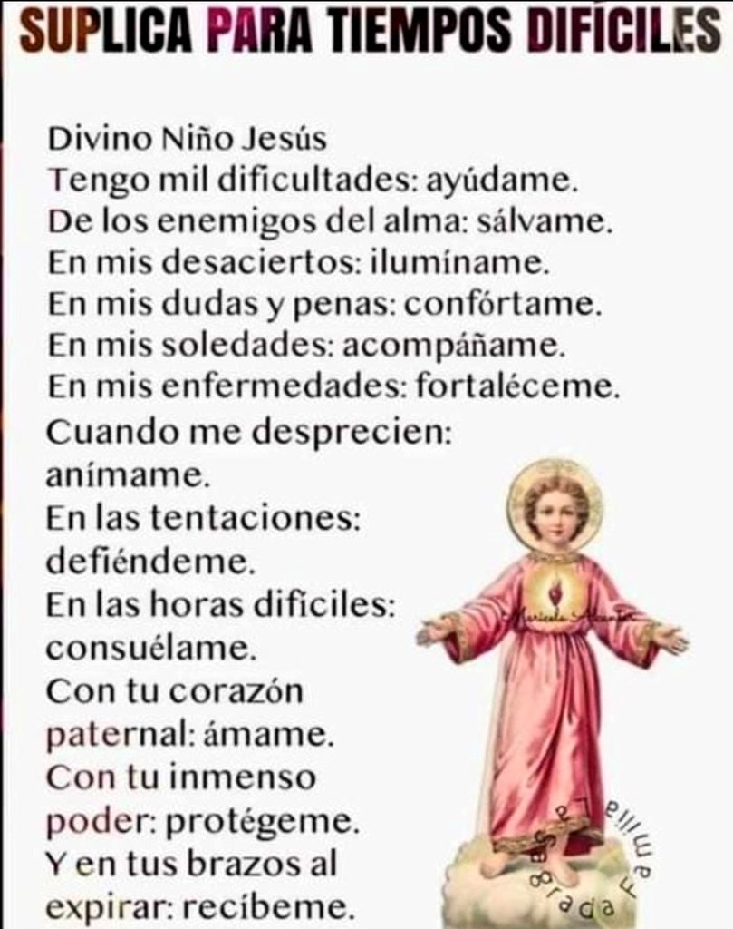 #bendiciones #DivinoNiñoJesús