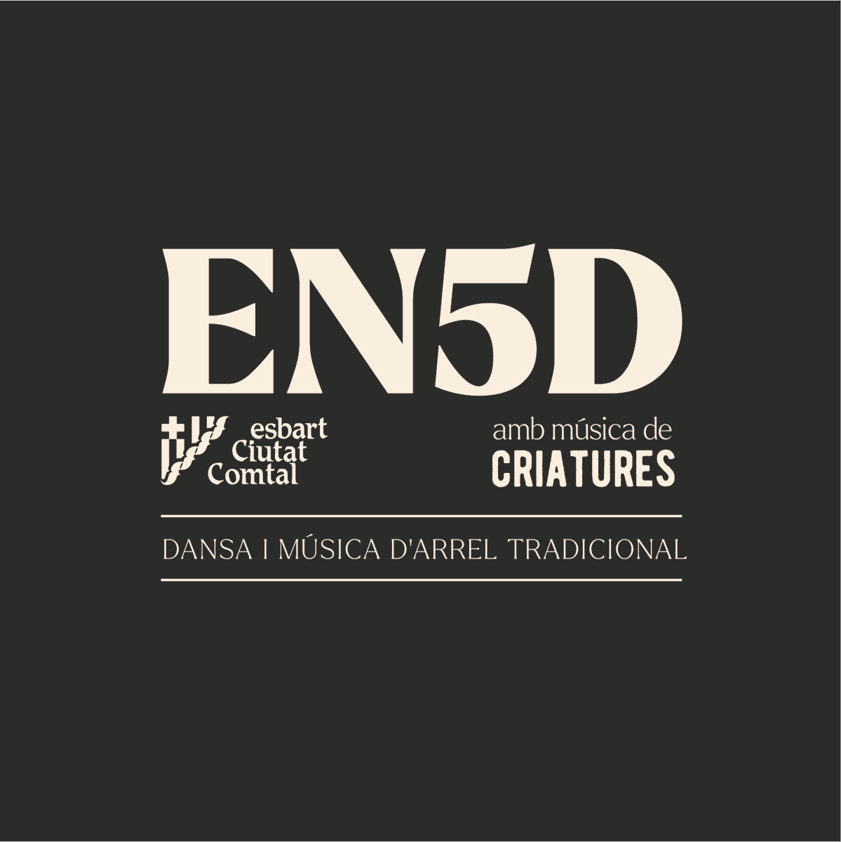 Avui ballem! 🎉 Us esperem a les 20hores al #FestivalFranquesa @StJaume de #premiadedalt amb #EN5D <a href="/CriaturesMusica/">Criatures</a> 

Premi Ciutat de Barcelona 2023 en cultures populars i comunitàries i amb el suport #pladimpulsdansadarrel <a href="/FMediterrania/">Fira Mediterrània</a>  i <a href="/cultura_cat/">Cultura</a> 

festivalfranquesa.com/entrades