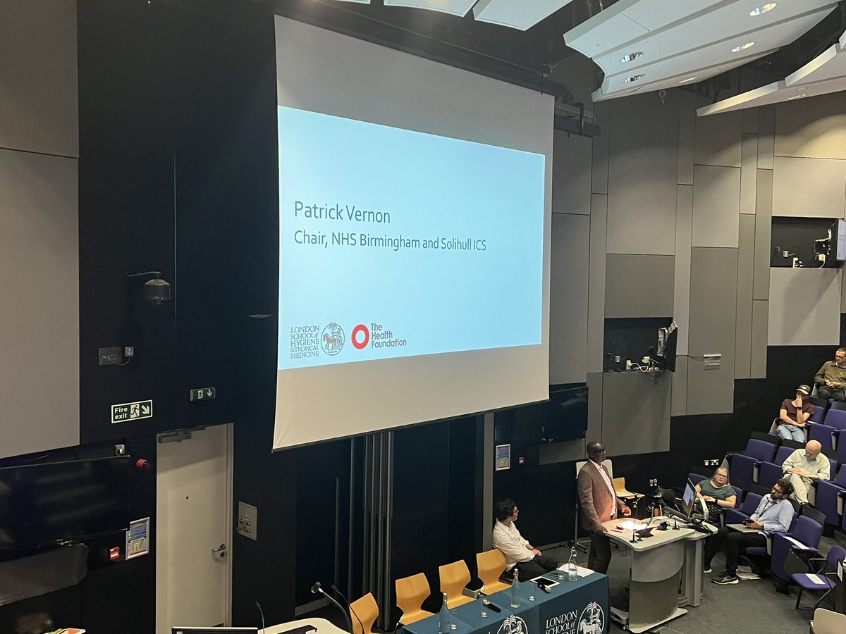 JMellinghoff's tweet image. Another great event @LSHTM in conjunction with @HealthFdn about healthcare policy past, present &amp;amp;future and our #NHS as part of our 75 year celebration.