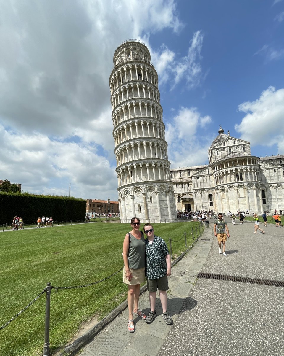 coastersaurus's tweet image. Good morning from Pisa! It’s a wonky boi… 👀