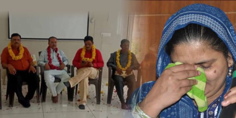 Abdulla_Alamadi's tweet photo. Another shocking scene from Manipur, which happened months ago but is trending now on media, which is shattering the image of Hindus in the world. 
Two helpless girls were completely stripped naked by a mob &amp; later raped, similar to Bilkis Bano story ! 
Minorities in danger. https://t.co/1G5TZpnpEp