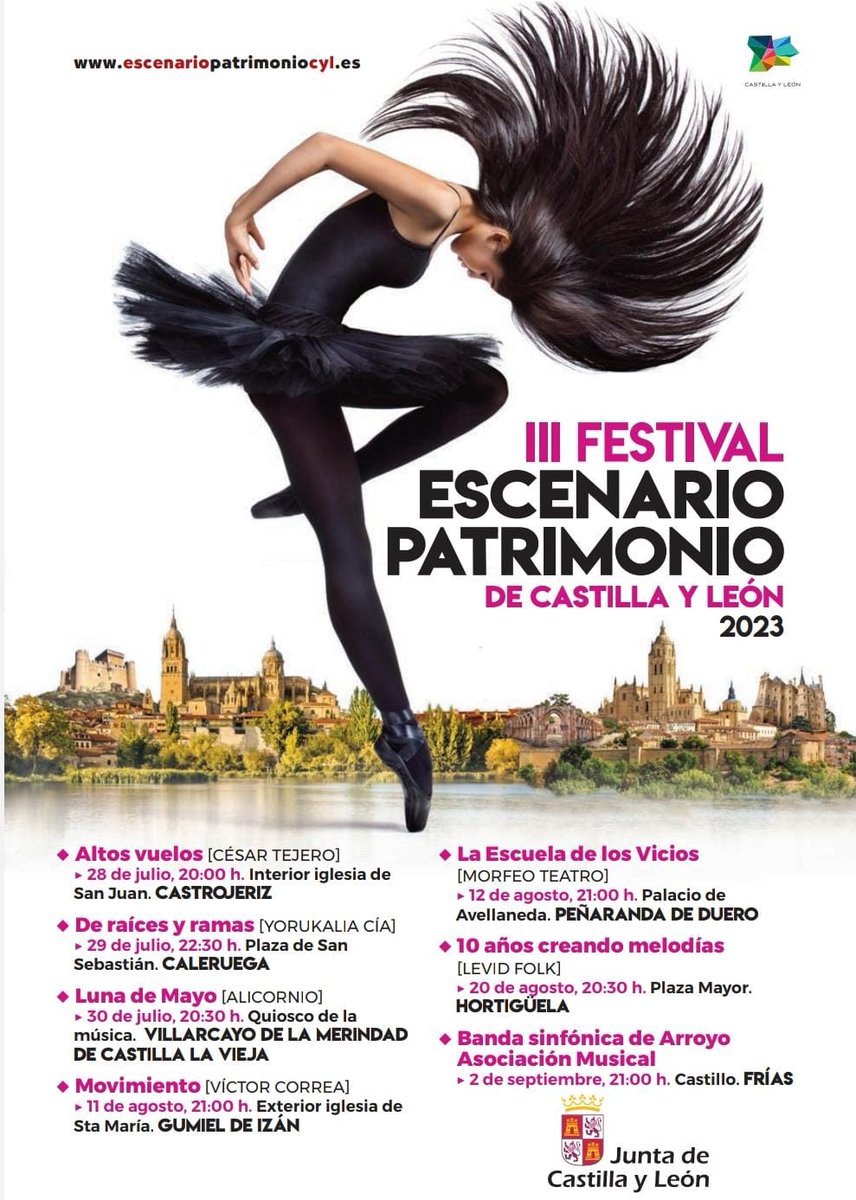 El 29 de julio, a las 22:30 en la Plaza de San Sebastián de Caleruega.