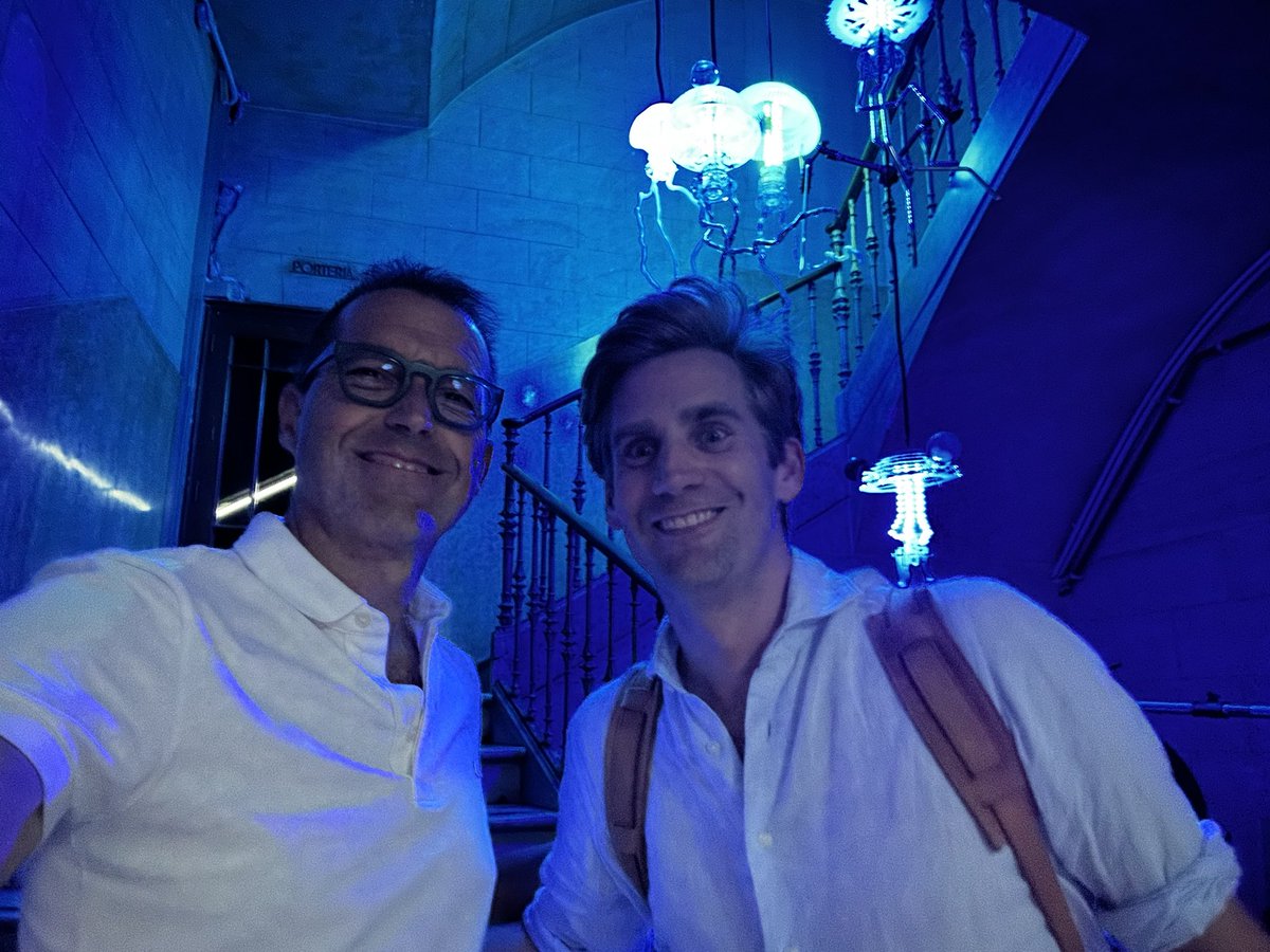 Hanging with my partner <a href="/Nik_Krawinkel/">Nikolas Krawinkel</a> in #Barcelona - he’s in town for the <a href="/Exoticca/">Exoticca</a> Board &amp; the pre-reads tell an amazing story…