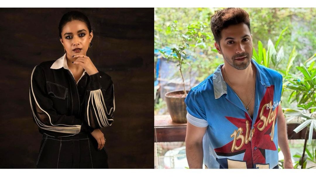 miipproduction's tweet photo. @KeerthyOfficial To Make Her Bollywood Debut Opposite @Varun_dvn In #Atlee's Upcoming Movie Titled as #VD18. https://t.co/WLbMF8ywvf