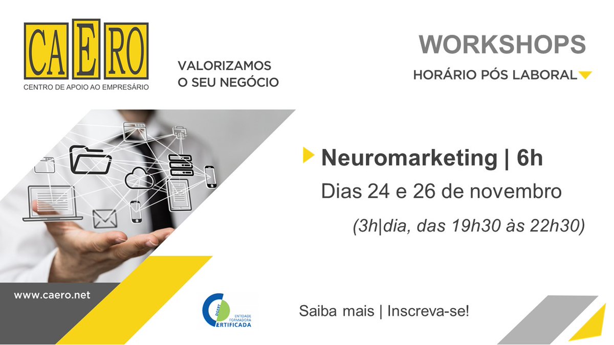 Caero_TVedras's tweet photo. Entenda melhor o seu cliente e o que o leva a consumir!
𝐈𝐧𝐬𝐜𝐫𝐞𝐯𝐚-𝐬𝐞 neste 𝐖𝐨𝐫𝐤𝐬𝐡𝐨𝐩 - 𝐍𝐞𝐮𝐫𝐨𝐦𝐚𝐫𝐤𝐞𝐭𝐢𝐧𝐠 no 𝐥𝐢𝐧𝐤 abaixo!
https://t.co/Kl81aLDbz4 https://t.co/SfyQnKTf7p