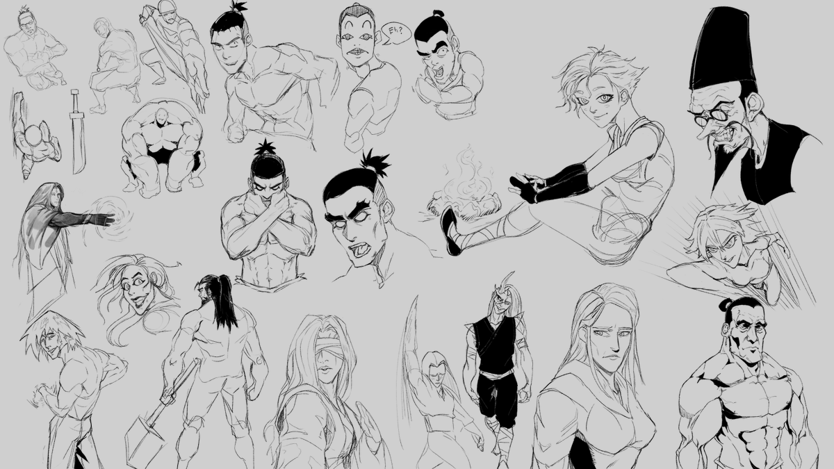 Csqward's tweet photo. Sketch dump https://t.co/PTOIRRIAE5