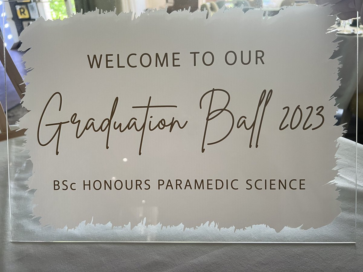 ShuParamedic's tweet photo. A privilege to celebrate with our Class of 2023 last night. Don’t be strangers 🍾🥂@HallamHWLS @AHP_SHU @SHUalumni1 https://t.co/pQQstOFQRJ