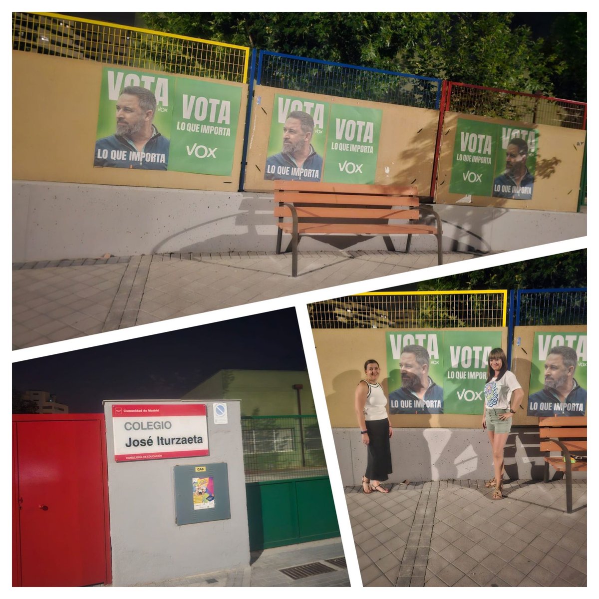 VOX_RivasVaciaM's tweet photo. 🟢 En #Vox #Rivas:

Incansables contra la #Tiranía de los que quieren acallar nuestra voz
💪👏👏👏👍🇪🇸💚

Ni un paso atrás. Sin miedo a nada ni a nadie.

#VotaLoQueImporta #VotaVOX #VotaAbascal https://t.co/T7ggzmFUni