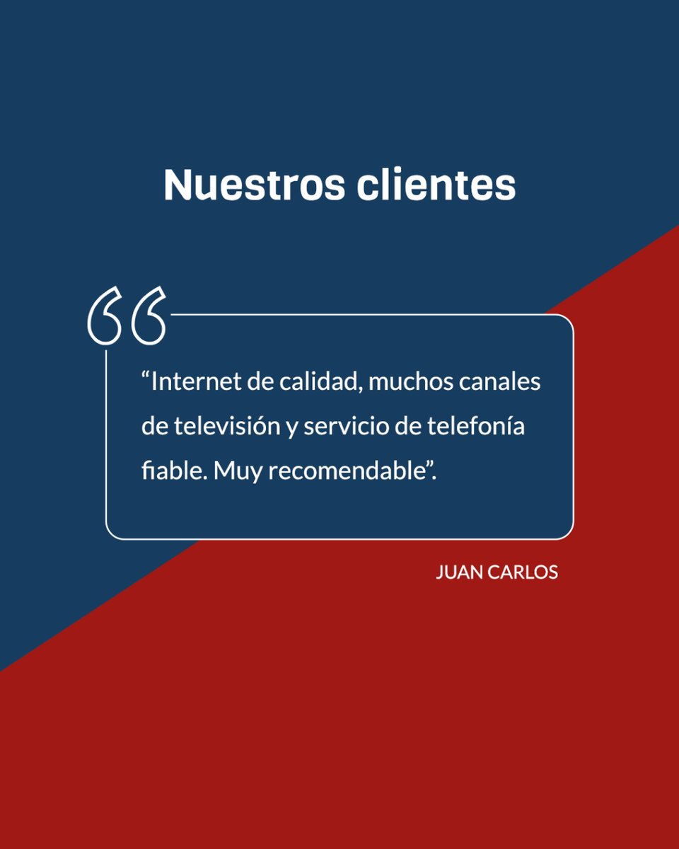 TelevalentinSan's tweet photo. No hay nada que nos alegre más como profesionales que la satisfacción de nuestros clientes.

¡Sin vosotr@s no habríamos llegado hasta aquí! 🤩

Y esperamos seguir ofreciéndoos el mejor servicio de atención al cliente y que quedéis tan satisfechos como Juan Carlos. https://t.co/pXdHBlbDU9