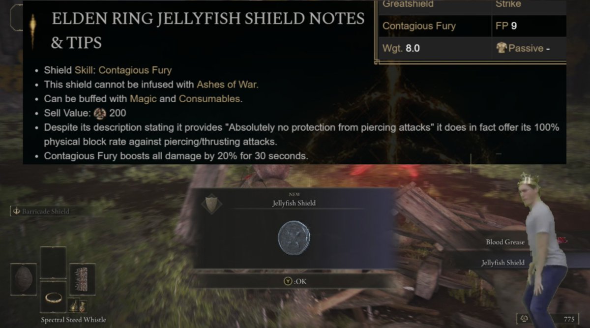 latentley's tweet photo. Elden Ring Shields Only status (what have I gotten myself into)
#ELDENRING #ShieldsOnly https://t.co/2sIKobuuGI