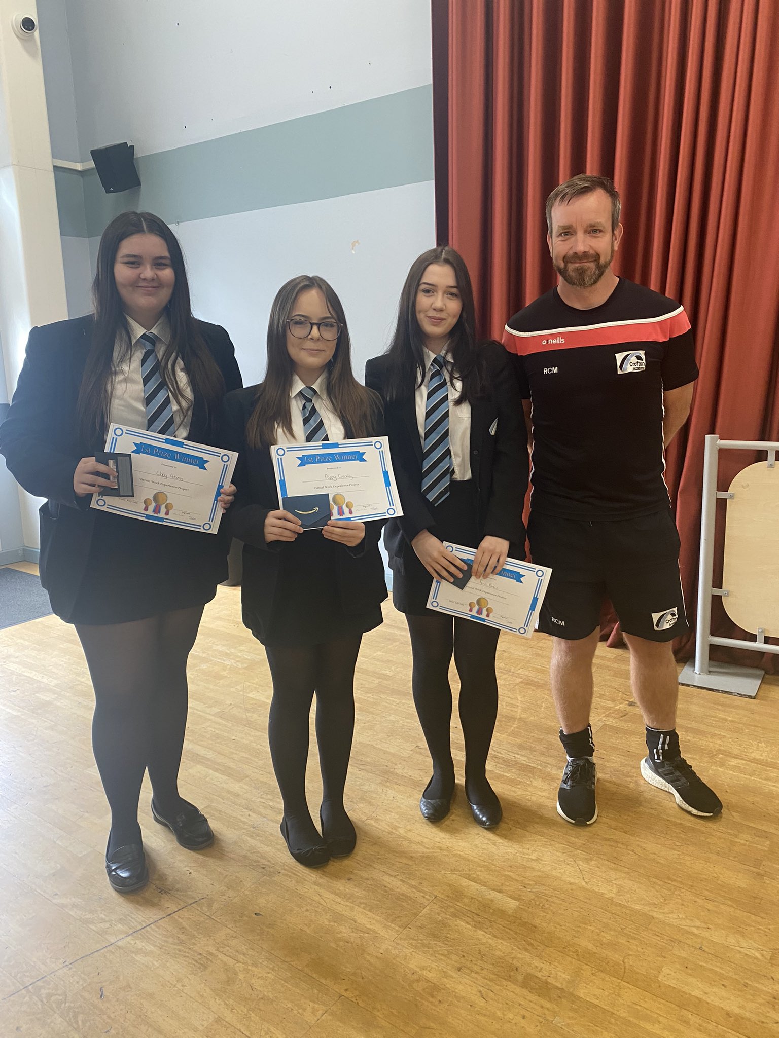 Crofton Academy on Twitter "Congratulations to Fern, Libby & Poppy who