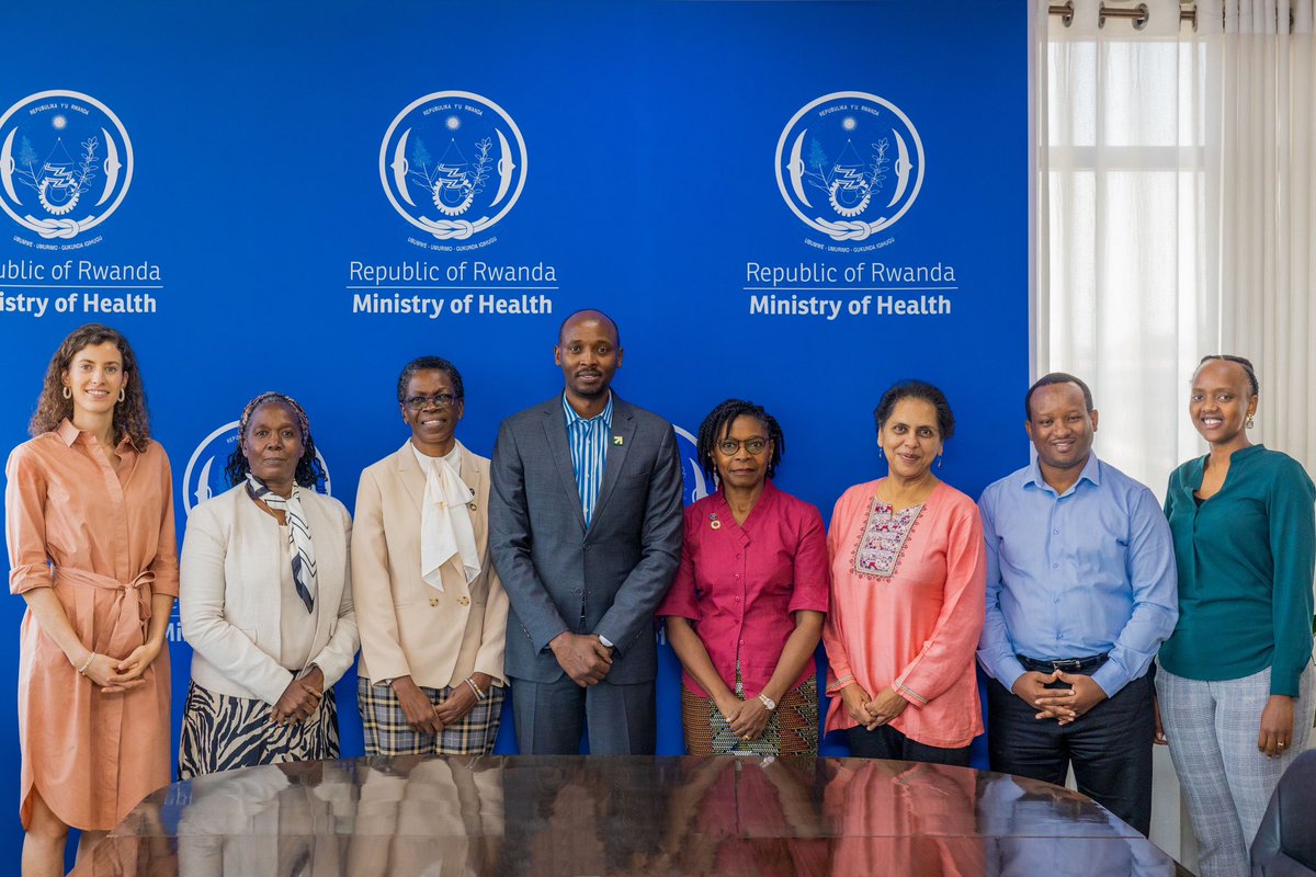 WHORwanda's tweet photo. Propelling women’s health in #Rwanda to new heights! 🚺✅

Exciting discussions this morning as @RwandaHealth Minister @nsanzimanasabin received the @WHO team, led by @HRPresearch Director Dr @PascaleAllotey, exploring ways to uplift Sexual Reproductive Health initiatives. https://t.co/YZug2BkNXX