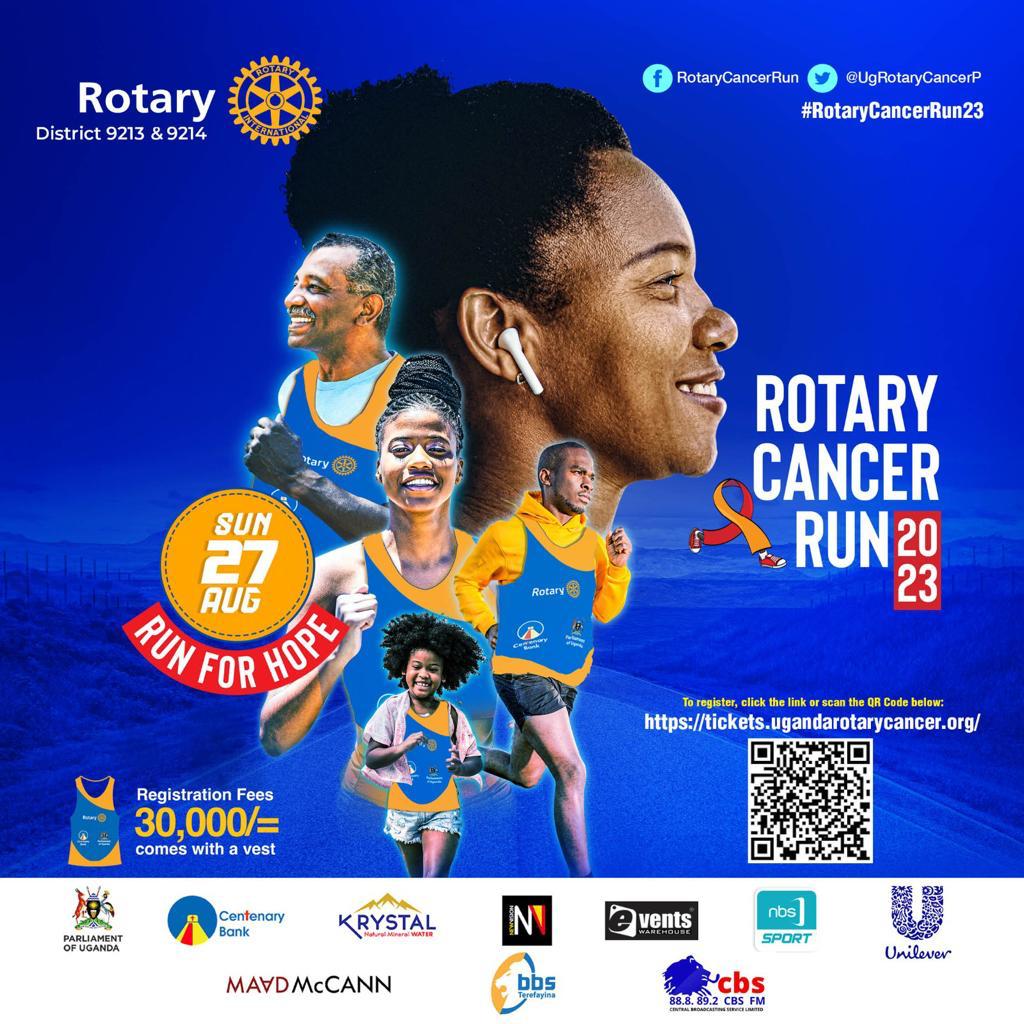 The #RotaryCancerRun23 registration is still open; simply scan the QR code to sign up.

#NBSportUpdates | <a href="/UgRotaryCancerP/">#CancerRunUg26</a>
