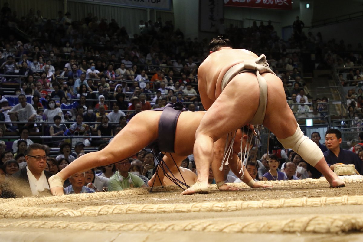 ＜大相撲名古屋場所 十二日目の様子＞
幕内取組
西前頭9枚目 北勝富士（10勝2敗）　押し出し　関脇 豊昇龍（9勝3敗）

#sumo #相撲 #七月場所 #名古屋場所