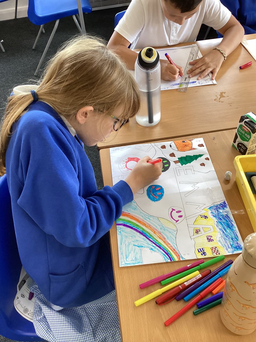 BPPSY5's tweet photo. Getting in to the World Cup spirit and making folders to bring letters and certificates home in. #EndOfYear5 https://t.co/YVwpgmNRHe