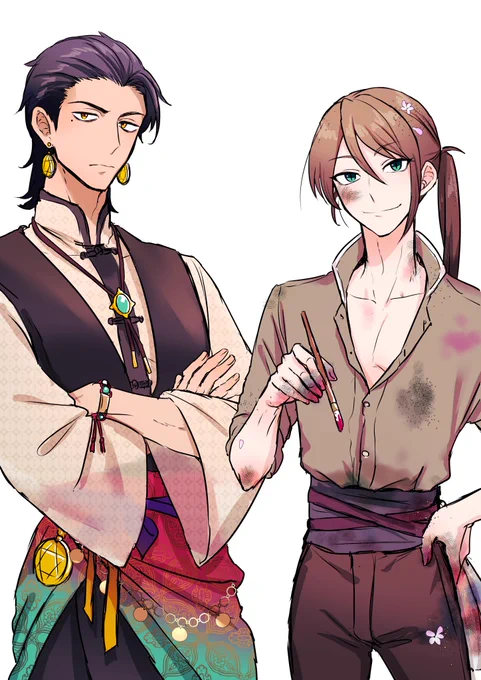 ヒイラギくんとツクヨ先生 
