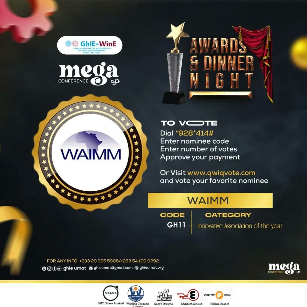GhieUmat's tweet photo. Are you voting for your nominee and have you booked a seat yet?
The Mega Conference and Awards night comes off soon.
See you there
Kindly see the flyer for the procedure to vote
#GhIEMegaConference #GhIEUMaT #wineumat https://t.co/42HyJDRdqt