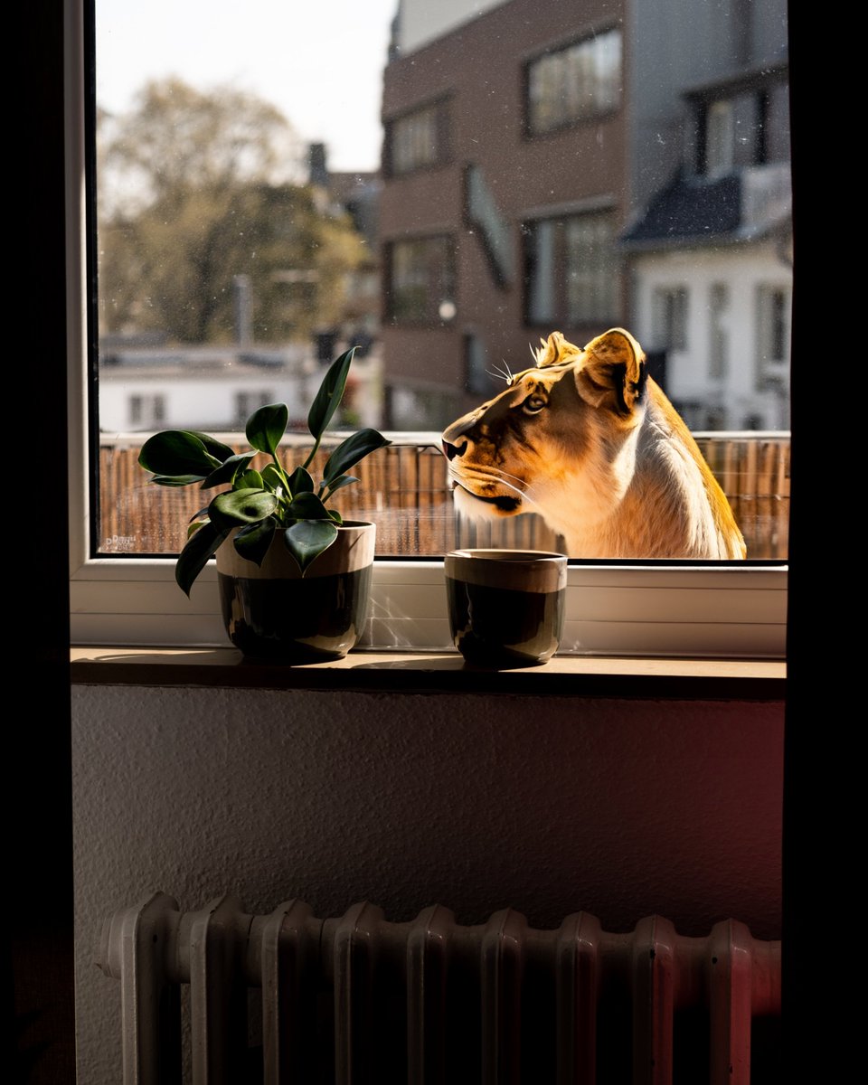 drguntermann's tweet photo. Zum Glück gibts in Köln keine frei laufenden #Löwen … https://t.co/CAetOnYujy