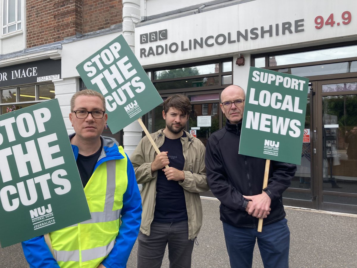 Another day of action at @BBCRadioLincs #KeepBBCLocalRadioLocal @NUJofficial @NUJBBCRegions