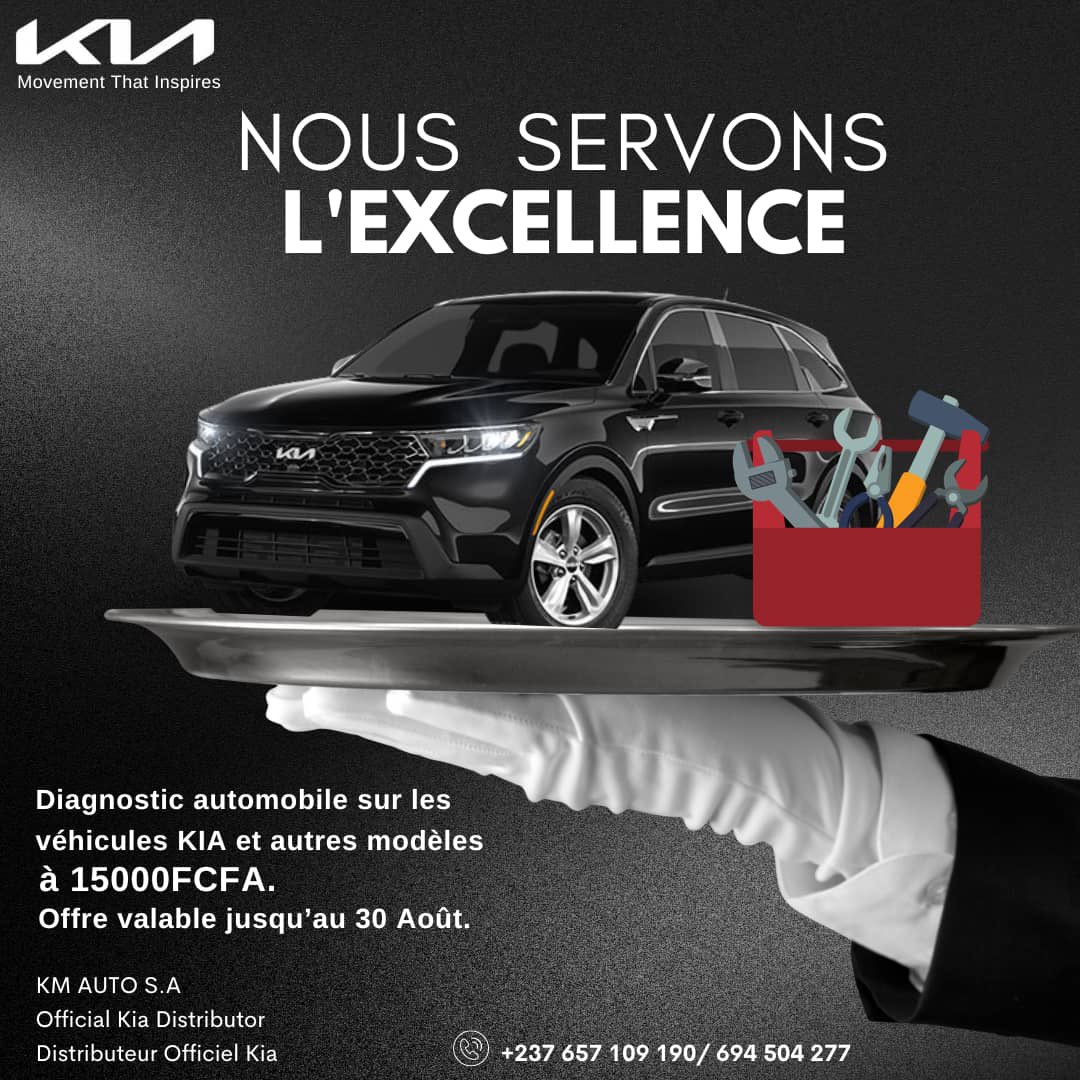 KiaCameroon's tweet photo. 🛠️_____ PROMOTION SAV _____🛠️

Nous sommes là pour vous offrir le meilleur service et la meilleure expérience à chaque fois que vous nous appelez.

#sav #kiacameroon #kiaworldwide #douala  #cameroon https://t.co/c7wwMsgtAH