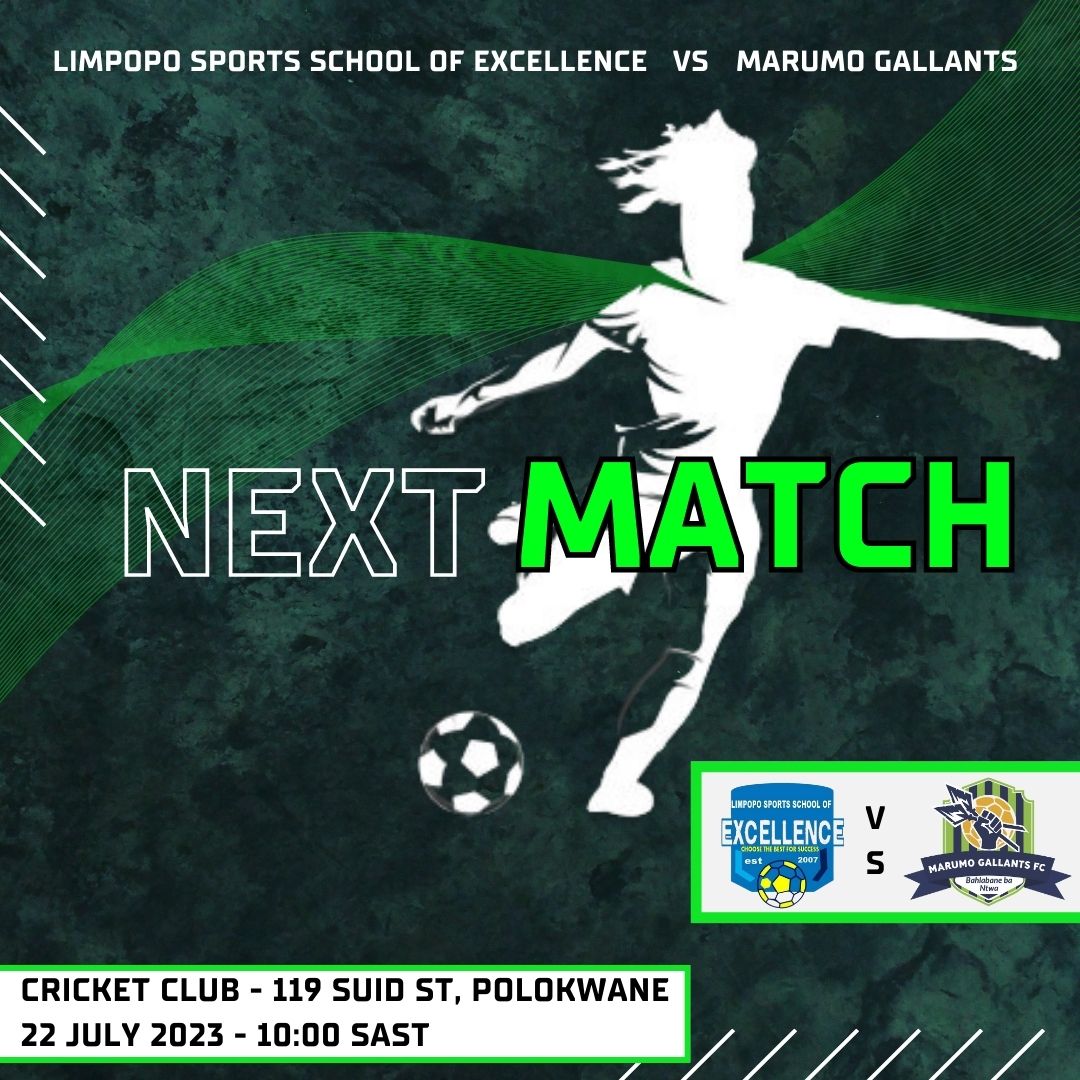Marumo Gallants Ladies take on Limpopo Sports School of Excellence this weekend! 📍Location:Cricket Club - 119 Suid St, Polokwane 📅Date: 22 July 2023 ⏰️Time: 10:00AM SAST #MarumoGallants #Soccer #Football #MarumoGallantsLadies
