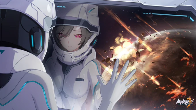[Wallpaper] Story Chapter XXXVIII Lone Tower, Fallen Star Wallpaper Download  New Story Chapter XXXVIII Lone Tower, Fallen Star event is underway!   Check out more wallpapers >> #HonkaiImpact3rd