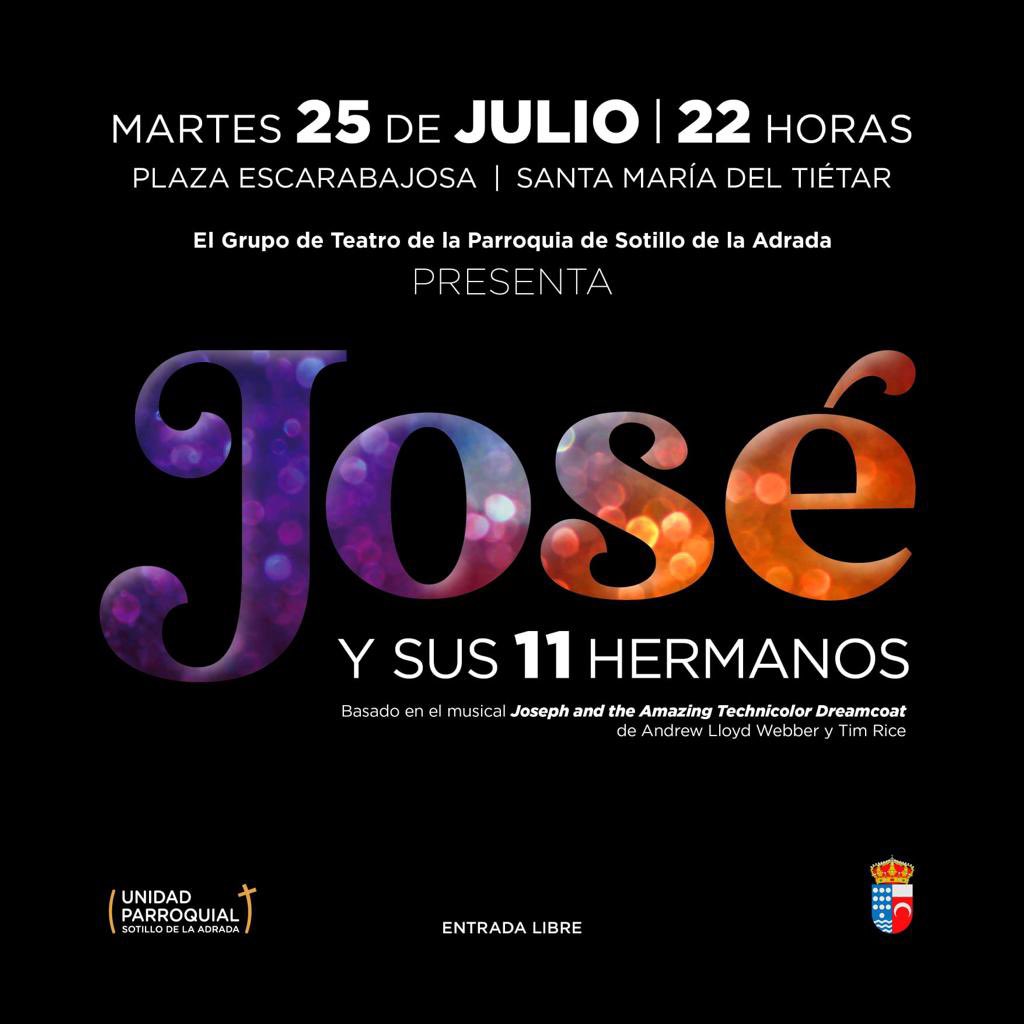aytosantamaria's tweet photo. 🎭 Este martes 25 de Julio tenemos teatro a cargo del Grupo de la Parroquia de Sotillo de la Adrada a las 22:00 en la Plaza del Ayuntamiento. https://t.co/zywaQFrVGt