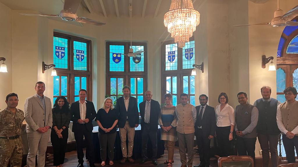 jaibal's tweet photo. Delighted to host UK House of Commons Defence Select Committee @CommonsDefence for an insightful discussion building on the vibrant and solid India-UK Partnership @samirsaran @orfonline @girish_luthra @SameerP_IND @haricito @UrviTembey @pr1thv https://t.co/MjZzeEsQ97