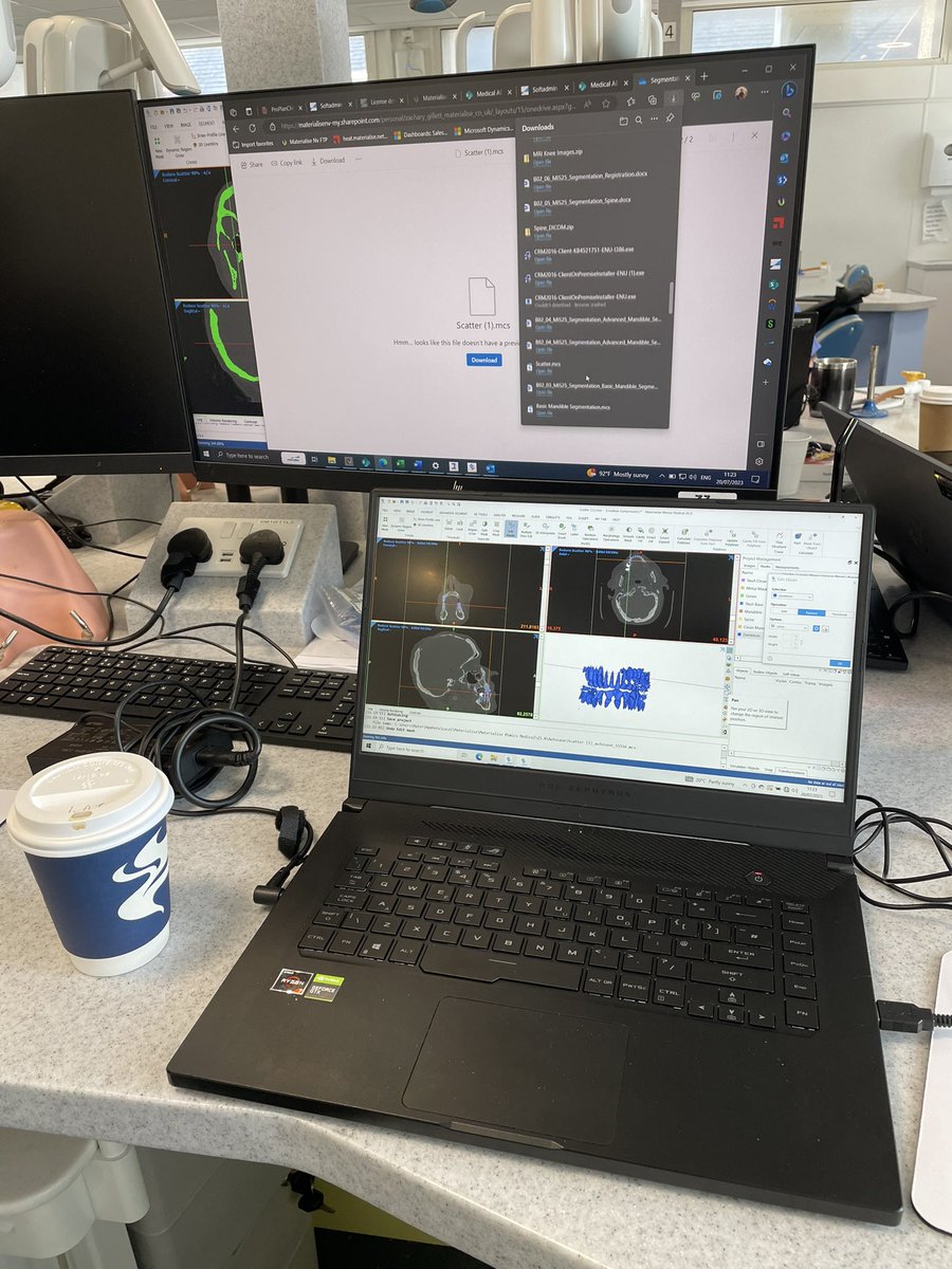 Nick Longridge (@longridgenick) on Twitter photo Training with <a href="/MaterialiseNV/">Materialise</a> this morning to support <a href="/livunidentistry/">UoL School of Dentistry</a> investment in 3D printing capabilities for teaching our dental undergraduates and postgraduates. <a href="/emmoawad/">Emad moawad</a> <a href="/BissellProf/">Prof Vince Bissell</a> Training with <a href="/MaterialiseNV/">Materialise</a> this morning to support <a href="/livunidentistry/">UoL School of Dentistry</a> investment in 3D printing capabilities for teaching our dental undergraduates and postgraduates. <a href="/emmoawad/">Emad moawad</a> <a href="/BissellProf/">Prof Vince Bissell</a>