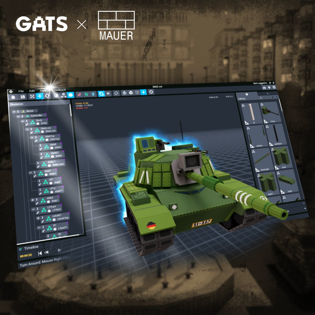 GATS: Game, Art and Tech Solutions (@gatsstudio) on Twitter photo Old berlin from <a href="/MauerNFT/">MAUER - The Berlin Wall NFT</a> - breaks into <a href="/TheSandboxGame/">The Sandbox</a> . The first historical game in the metaverse that will reveal atmosphere of the times of the Berlin Wall. Get ready to dive into the stories of people separated by the wall. Old berlin from <a href="/MauerNFT/">MAUER - The Berlin Wall NFT</a> - breaks into <a href="/TheSandboxGame/">The Sandbox</a> . The first historical game in the metaverse that will reveal atmosphere of the times of the Berlin Wall. Get ready to dive into the stories of people separated by the wall.