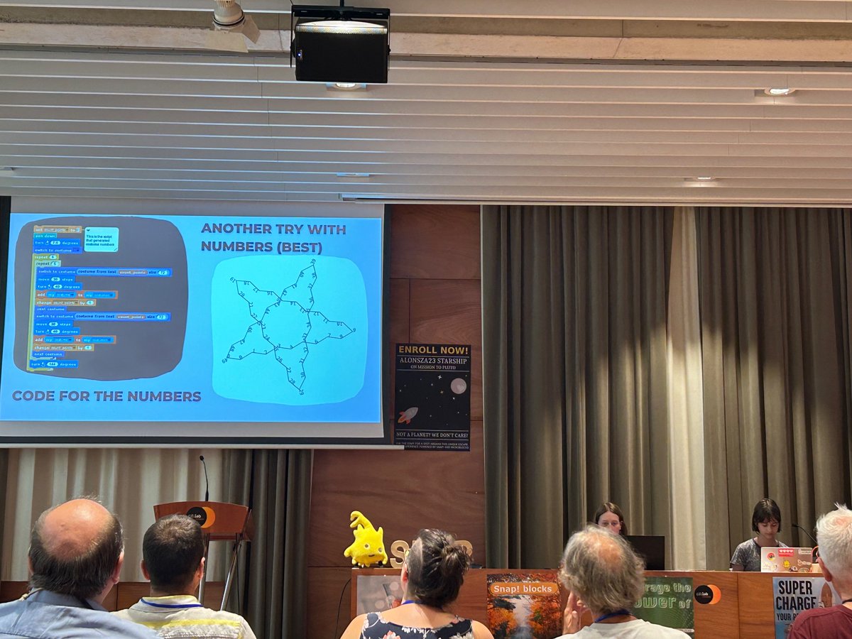 pegleggen's tweet photo. #SnapCon2023 day 2. Lightening talks Richard Millwood, Bernat Romagosa, Turtlestich, Miguel Castro https://t.co/dTeAmZzBcQ