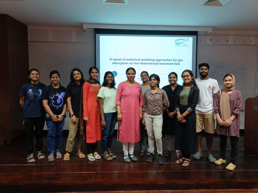 Swathi's Multiscale Modeling & Computational Group (@swathirs_group) on Twitter photo Kudos to <a href="/John_Chris_94/">Chris John</a> on defending her PhD thesis! We wish her the best as she heads to the group of Prof. Mennucci <a href="/MolecolabPisa/">Molecolab Pisa</a> Chris & Anto have been strong pillars of the group for the last few years! Super proud of their hard work & commitment <a href="/tvmiiser/">IISER Thiruvananthapuram</a> <a href="/Chemie_iisertvm/">School of Chemistry IISER TVM</a> Kudos to <a href="/John_Chris_94/">Chris John</a> on defending her PhD thesis! We wish her the best as she heads to the group of Prof. Mennucci <a href="/MolecolabPisa/">Molecolab Pisa</a> Chris & Anto have been strong pillars of the group for the last few years! Super proud of their hard work & commitment <a href="/tvmiiser/">IISER Thiruvananthapuram</a> <a href="/Chemie_iisertvm/">School of Chemistry IISER TVM</a>