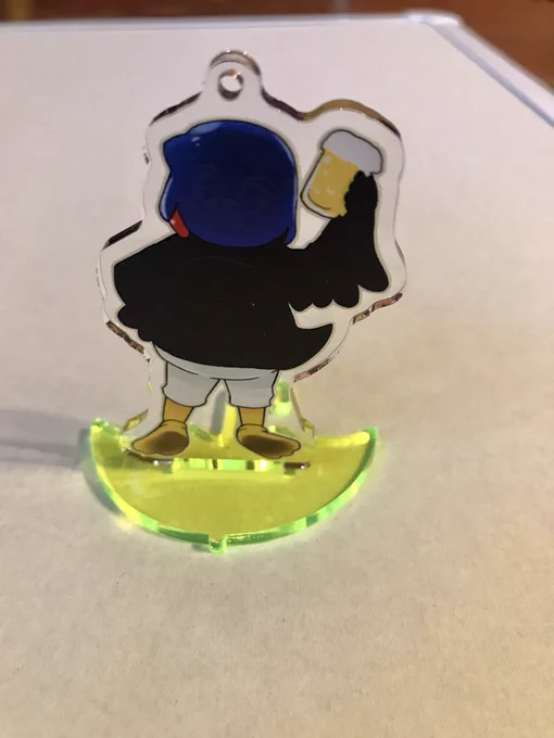 欲しかったので自分用に作りました!つば九郎かわいいやった〜〜〜!!! 