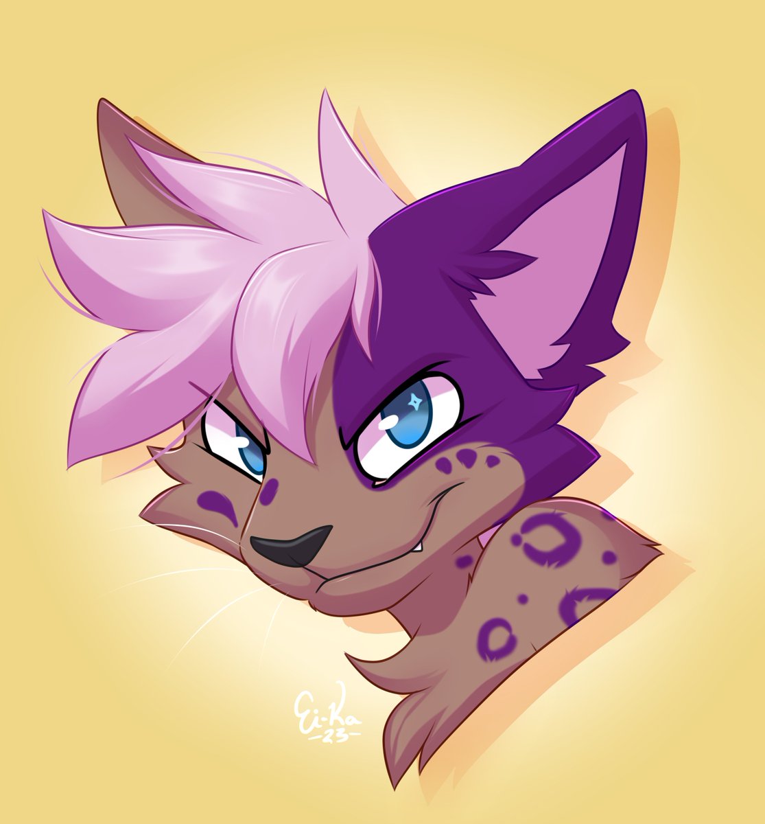 &gt;:)

For <a href="/IriePurrtail/">Isaac Purrtail 🐾 (Irie) - On break ⚠</a> for artfight huehue